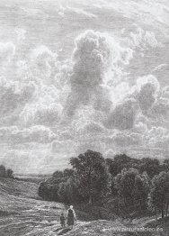 Nubes sobre la arboleda