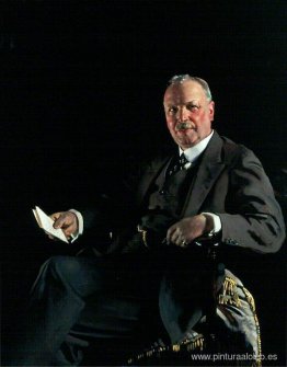 Sir Thomas Jaffrey, Bt, LLD, presidente del Comité de la Galería
