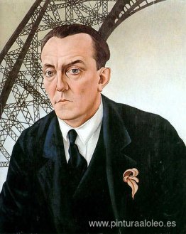 Retrato con la Torre Eiffel