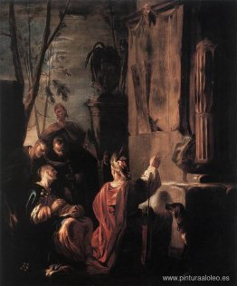 Escitas ante la tumba de Ovidio