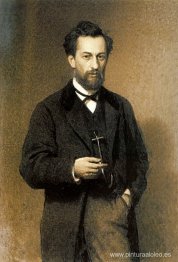 Retrato del artista Mikhail Konstantinovich Klodt