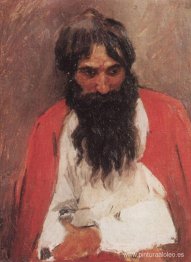 Viejo de barba negra