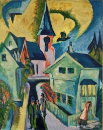 Königstein con la Iglesia Roja