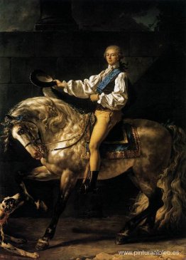 Retrato ecuestre de Stanislas Kostka Potocki