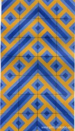 Painel de azuulejos de padrón