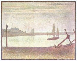 El canal de Gravelines, por la tarde