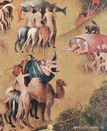 El Jardín de las Delicias (detalle)