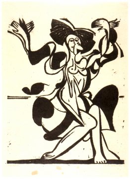 María Wigman bailando