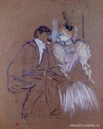 Lucien Guitry y Granne Granier