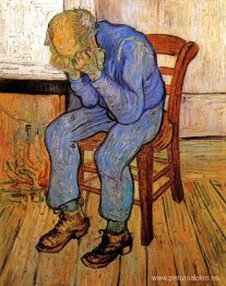 Anciano triste (En el umbral de la eternidad)