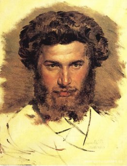 Retrato del artista Arkhip Kuinji