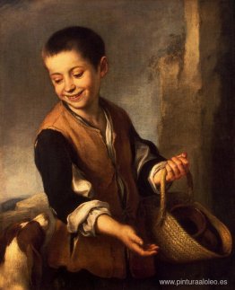 niño con un perro