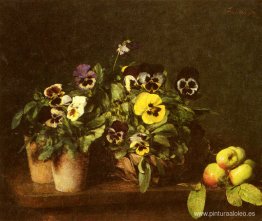 Naturaleza muerta con pensamientos Naturaleza muerta con pensamientos