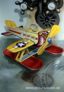 Hidroavión en la bañera Hidroavión en la bañera