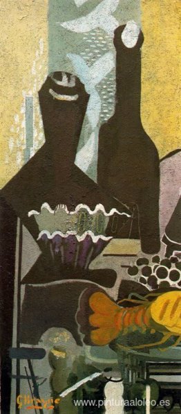 Bodegón con langosta Bodegón con langosta