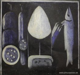 Naturaleza muerta con azúcar cande (parte del letrero en Didube) Naturaleza muerta con azúcar cande (parte del letrero en Didube)