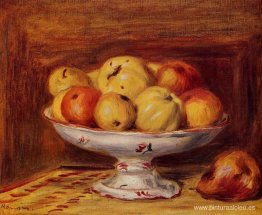 Naturaleza muerta con manzanas y peras Naturaleza muerta con manzanas y peras