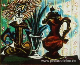 Naturaleza muerta con vela Naturaleza muerta con vela