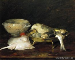 Naturaleza muerta con pez Naturaleza muerta con pez