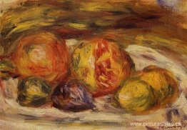 Bodegón granada, higos y manzanas Bodegón granada, higos y manzanas