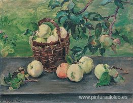 Manzanas en la ventana Manzanas en la ventana