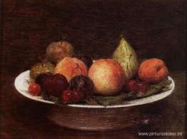 Plato de fruta Plato de fruta