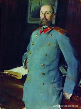Retrato del comandante del Palacio Mariinsky, el general de divi Retrato del comandante del Palacio Mariinsky, el general de divi