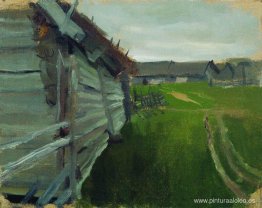 Paisaje en la región de Kostroma. Paisaje en la región de Kostroma.