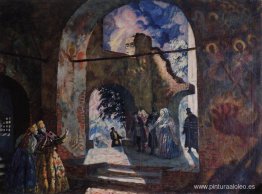 Bajo los arcos de la antigua iglesia. Bajo los arcos de la antigua iglesia.