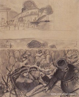 Autorretrato con esposa Autorretrato con esposa