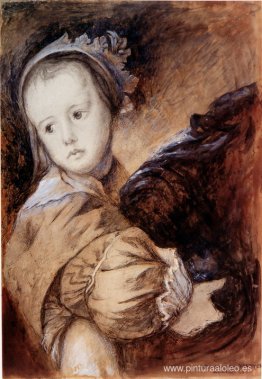 Copia de una niña en el retrato de Van Dyck de La esposa de Coly Copia de una niña en el retrato de Van Dyck de La esposa de Coly