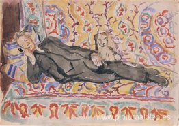 Boceto del retrato de Vsevolod Meyerhold Boceto del retrato de Vsevolod Meyerhold