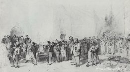 Gogol se apoya en las figuras de sus obras hasta la tumba Gogol se apoya en las figuras de sus obras hasta la tumba