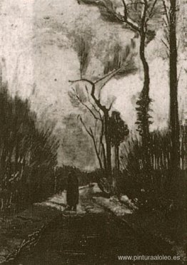 Carril en otoño Carril en otoño