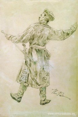 Figura del hombre bailando Figura del hombre bailando