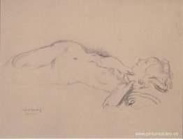 Desnudo femenino reclinado (Mileva Roller) Desnudo femenino reclinado (Mileva Roller)