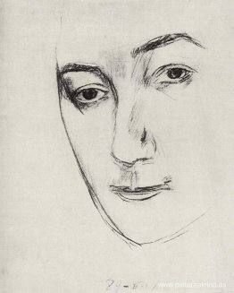 Retrato de M.F. Petrova-Vodkina Retrato de M.F. Petrova-Vodkina