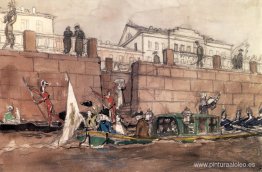 Carnaval en el río Fontanka Carnaval en el río Fontanka