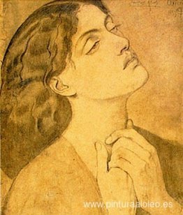 Estudio de Ginebra para Sir Lancelot en la Cámara de la Reina Estudio de Ginebra para Sir Lancelot en la Cámara de la Reina