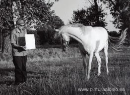 Sin título (Caballo), Pintura invisible/Energía Sin título (Caballo), Pintura invisible/Energía