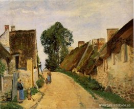 Calle del pueblo, Auvers-sur-Oise Calle del pueblo, Auvers-sur-Oise