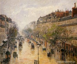 Boulevard Montmartre, lluvia de primavera Boulevard Montmartre, lluvia de primavera