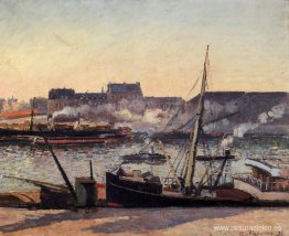 Los Muelles, Rouen, Tarde Los Muelles, Rouen, Tarde