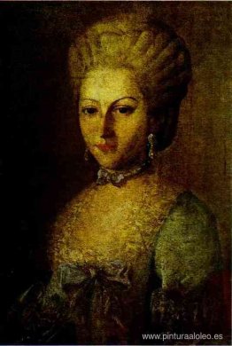 Retrato de Agrafena Ribeaupierre Retrato de Agrafena Ribeaupierre