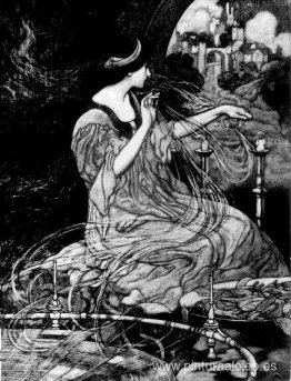 La dama de Shalott La dama de Shalott