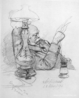 Retrato de Otto von Bismarck Retrato de Otto von Bismarck