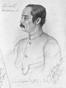 Retrato de Phra Maha Chulalongkorn (Rama V.), rey de Siam Retrato de Phra Maha Chulalongkorn (Rama V.), rey de Siam