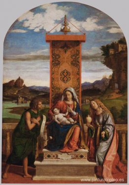 Virgen y el Niño con San Juan Bautista y María Magdalena Virgen y el Niño con San Juan Bautista y María Magdalena