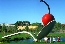 Spoonbridge y Cherry (colaboración con van Bruggen) Spoonbridge y Cherry (colaboración con van Bruggen)