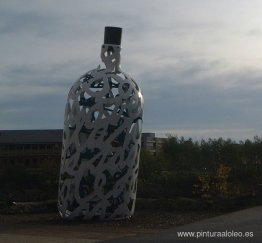 La botella de notas La botella de notas